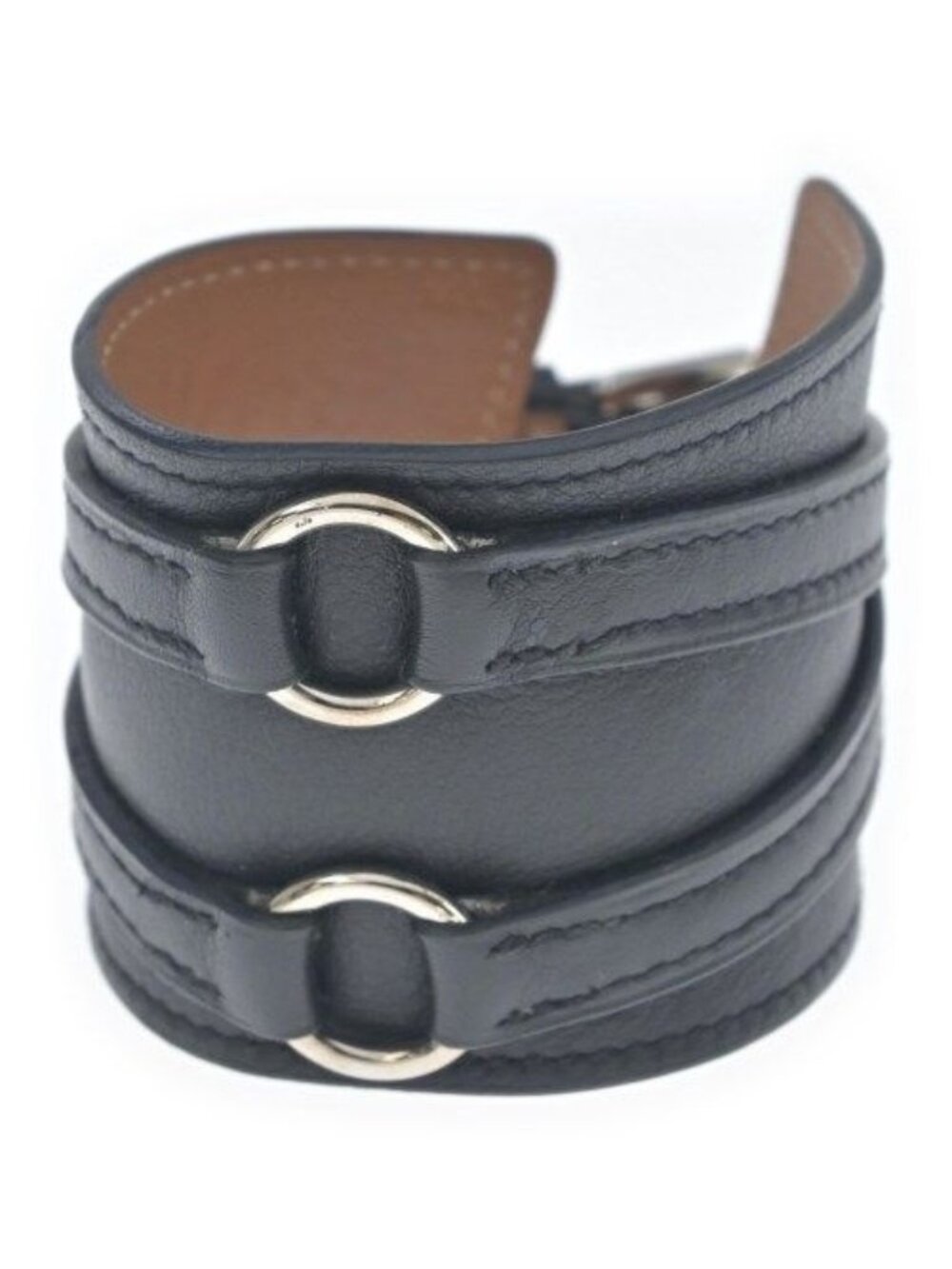 Hermes Bracelet Bangle Black